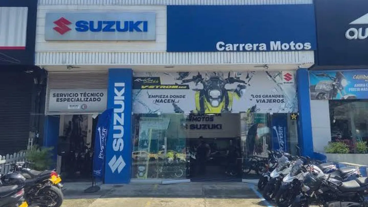Banner de Carrera Motos Suzuki Monterrey