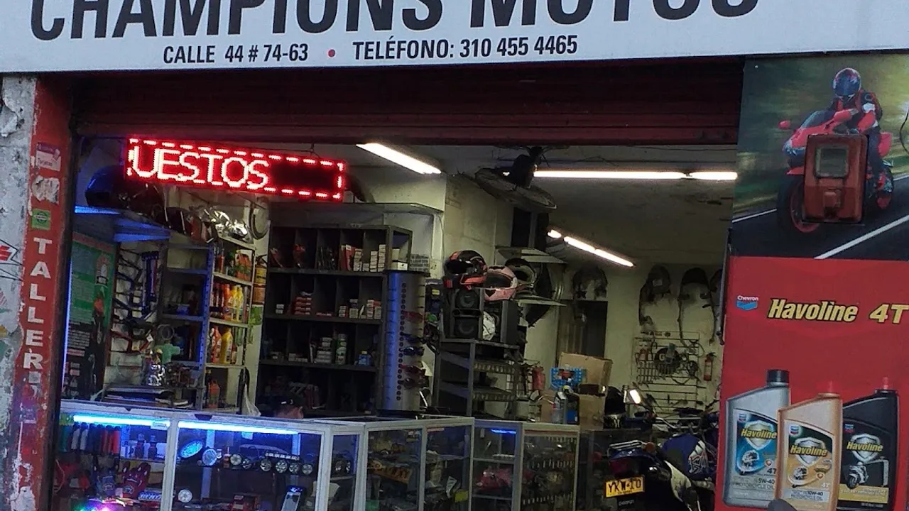 Fachada de Champion Motos